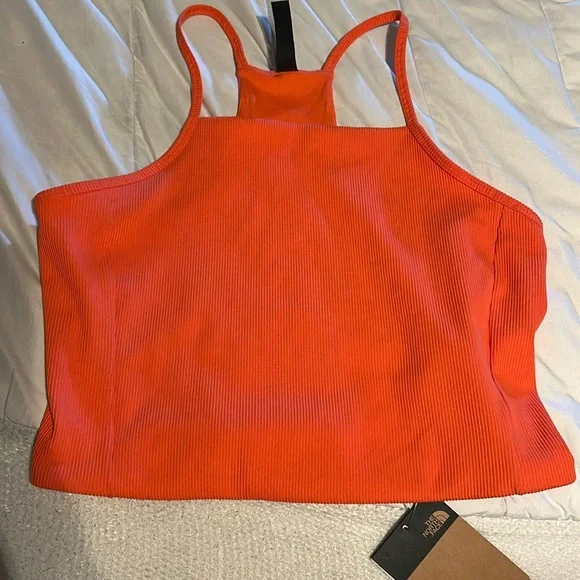 NWT! The North Face Retro Orange sports top - Picture 1 of 5